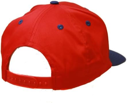 Los Angeles Clippers Snapback Adjustable Hat, Red/Blue + GT Sweat Wristband