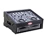 SKB DJ Capsule: Roto-Mold Shell, 8U Slant Top rack, 2U Front Rack, Wood Reinforced Soft Nylon Cover