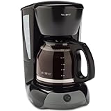 Mr. Coffee VB13 12-Cup Switch Coffeemaker, Black