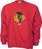 Chicago Blackhawks -Red- Primary Logo Crewneck Sweatshirt