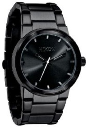Nixon Cannon Watch - Men's All Black, One Size
