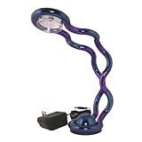 Twistable metallic desk lamp.  Makes a great room accent.