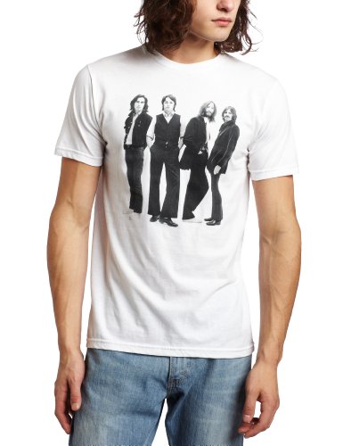FEA Men's The Beatles Come Together T-Shirt, White, XX-Large