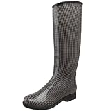 dav Womens English Houndstooth Knee-High Boot