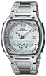 Casio Men's Core AW81D-7AV Silver Stainless-Steel Quartz Watch with Silver Dial