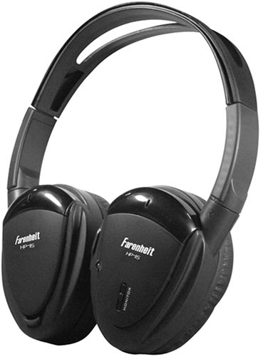 Farenheit HP-11S Swivel Ear Pad Single Channel Infrared Wireless Headphones