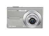 Olympus FE-360 Digital Camera - Silver (8MP, 3x Zoom) 2.5" LCD