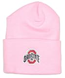 Ohio State Buckeyes NCAA Classic Cuffed Pink Knit Beanie Hat