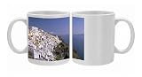 Photo Mugs of Fira, island of Santorini (Thira), Cyclades Islands, Aegean, Greek Islands, from Robert Harding