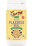 One 1 lb Bob's Red Mill Organic Gluten-Free Whole Ground Golden Flaxseed Meal