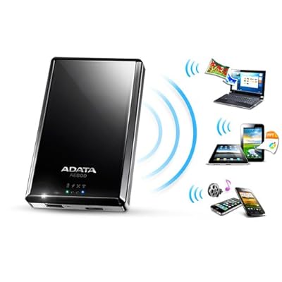 ADATA DashDrive Air AE800 Wireless HDD with Power Bank