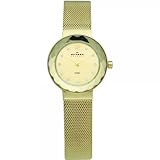 Skagen Womens 456SGSG Gold plated With Swarovski Elements Watch