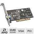Diablotek ATI Rage Xl 8 MB PCI Video Card Varx-8P