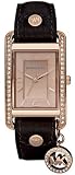 Michael Kors - Quartz Crystal Rectangle with Rose Tone Dial Watch - MK2214 Michael Kors - Quartz Crystal Rectangle with Rose Tone Dial Watch - MK2214
