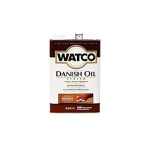 Watco 65131 Danish Oil, Golden Oak - ONE Gallon - Household Varnishes