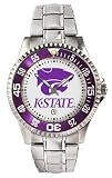 Kansas State Wildcats Competitor Steel Watch