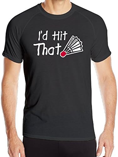 I'd Hit That Badminton Shuttlecock Men's Sport T-Shirts