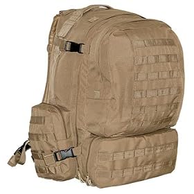 MOLLE 3 Day Military Assault Pack Backpack – Desert Tan