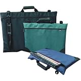 Florence Basic Art Bag, Soft Portfolio Carry with Full Length Running Zipper, 24