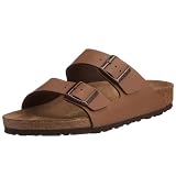 Birkenstock Arizona Birko-Flor, Style-No. 51711, Unisex Clogs, Light-Brown, EU 38, normal width