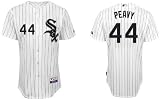 Jake Peavy Jerseys Chicago White Sox #44 Peavy White(black Strip) Jersey (L/50)