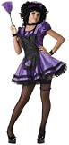 Teen Purple French Maid Costume (Size:3-5)