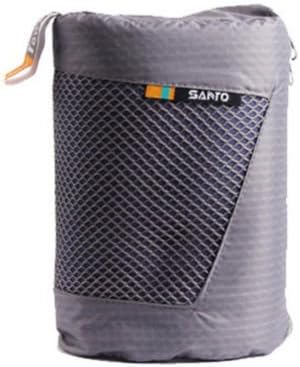 Towels Yoga, Gym Beach Towels Fast-Dry Washcloth Absorbent Facecloth Wipe Towel+Carrier Pouch, Towels Beach (Grey)