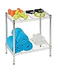 UPC 847539040592 product image for Honey Can Do 2 Tier Chrome Shelf Unit | upcitemdb.com