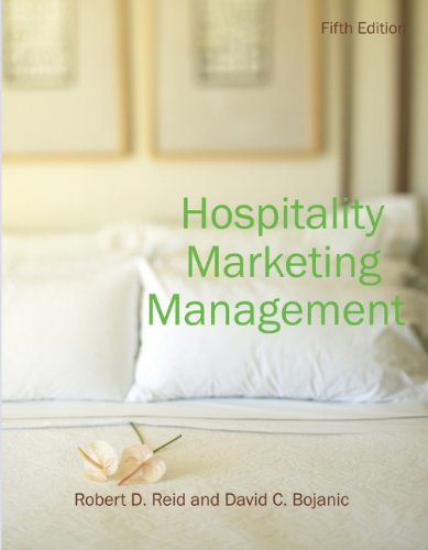 Textbook - Hospitality Marketing Management
