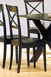 Review Furniture On The Web  / Wood Side Chairs/Cappuccino Finish