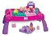 Mega Bloks Build â€˜N Learn Table, Pink