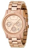 41WvZnGYUkL. SL160  Michael Kors Womens MK5128 Rose Gold Runway Watch