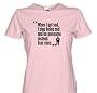 WHEN I GET SAD Girlie-Shirt