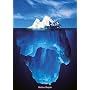 Posters: Motivational Poster - Iceberg, Hidden Depths (36 x 24 inches)