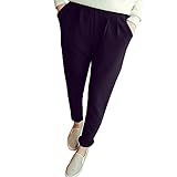 (マーシェル) Marshel マタニティ タックパンツ お腹周り調整可能 テーパード 産前 産後 長く使える おしゃれ 妊婦服 ブラック M