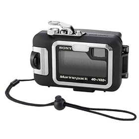Sony MPK THG - Marine case for digital photo camera - glass, polycarbonate, ABS plastic - transparent