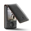 DLO - Phillips Leather Hip Case Folio with Belt Clip for Zune 80GB, 120GB MP3 Player (Black)