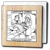 Review 3dRose LLC  / Bad Underwear Heart Attack - 6 Inch Tile Napkin Holder