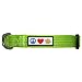 Pawtitas Reflective Dog Collar Adjustable Dog Collars for Medium Dogs Puppy Collar Medium Dog Collar Green Dog Collar