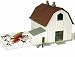 Dairy Barn Farm Playset with Accessories 1/64 scale by Ertl