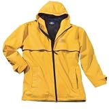 Men's New Englander Rain Jacket, Yellow/Black