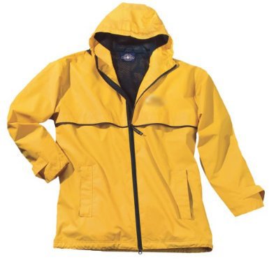 Mens New Englander Rain Jacket Yellow/Black
