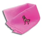 50s Pink Poodle Neck Scarf