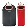 Metrokane Rabbit Wine To Go Double Bag-Charcoal
