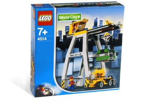 LEGO World City 4514 Cargo Crane