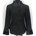 Elegant Jacke/Blazer Handarbeit Schwarz Verf�gbare Gr��en: 34, 36, 38, 40, 42, 44, 46, 48, 50