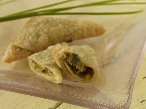 The Perfect Bite Co International Miniature Collection- Curried Vegetable Samosas, 12... by The Perfect Bite Co