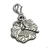 41WvnryIgwL. SL160  clip on Charm pendant Dragonfly of leaf silver dangle #9241, bracelet Charm | Phone Charm, Thomas Sabo compatible