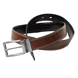 Joseph Abboud Mens Leather Reversible Belt