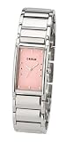 Morgan Ladies Bracelet Watch with Pink Dial